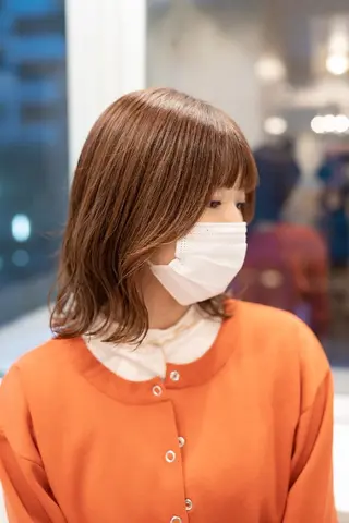 セミロング Lazo所属・Lazo/ 原弥和子のヘアスタイル