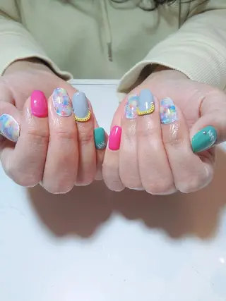 ネイル le.ciel ☆kaoru☆のネイルデザイン