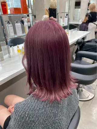 ミディアム 🫧うる艶透明感🫧 RION🫧横浜🫧のヘアスタイル