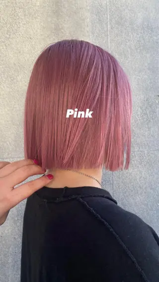 ショート カラー Yahiko ハイトーンのヘアスタイル