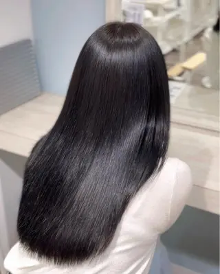 ロング カラー suzuka/透明感 カラー 美髪縮毛矯正のヘアスタイル