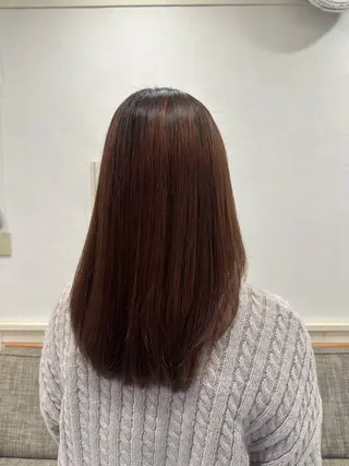 ロング パーマ 江口 侑理加のヘアスタイル