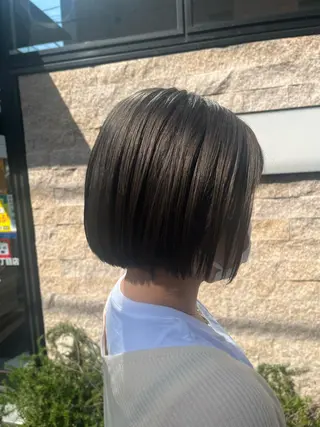 ショート カラー ✨透明感カラー✨ 🦖佐々木未来🦕のヘアスタイル