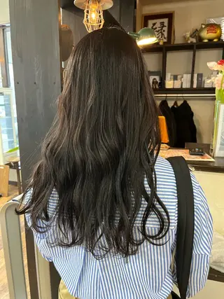 セミロング Un Fleur所属・立野 希沙のヘアスタイル
