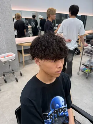 パーマ メンズ fifth 名駅所属・深谷 侑亮のヘアスタイル