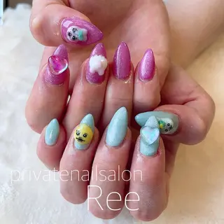 ネイル 知花 梨花のネイルデザイン