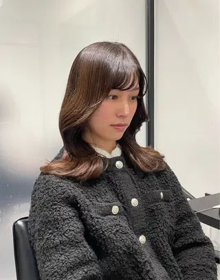 ミディアム 【美容室が苦手な方 専問美容室】MIHOのヘアスタイル
