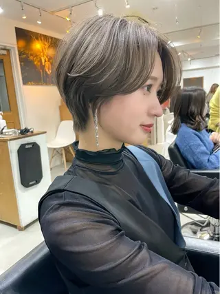 ショート 平 一裕のヘアスタイル
