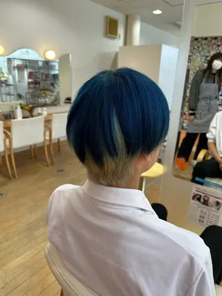 カラー 山本 瑠華のヘアスタイル