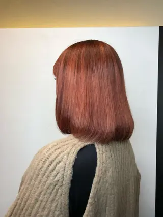 セミロング カラー 韓国カラー/エクステ carryのヘアスタイル