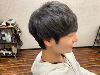 ショート メンズ 山口 拓己のヘアスタイル