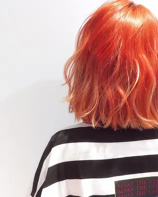 ショート カラー 【痛くないブリーチ】 野村友大のヘアスタイル