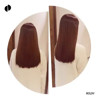 ロング カラー ✨縮毛矯正✨髪質改善 ナカシマ ユミのヘアスタイル