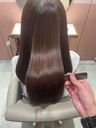 セミロング 北島 健大のヘアスタイル