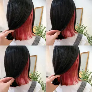 ミディアム カラー 透明感カラー特化型 NAOKIのヘアスタイル