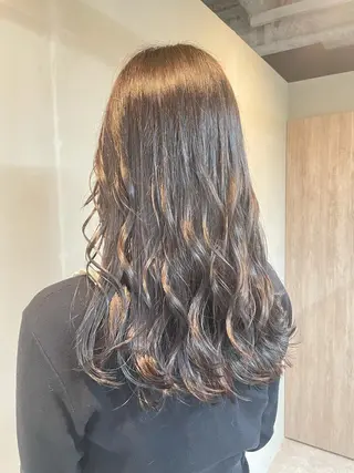 ロング カラー パーマ Men's hair salon First 中百舌鳥店所属・First なかもず 店 YUKIのヘアスタイル