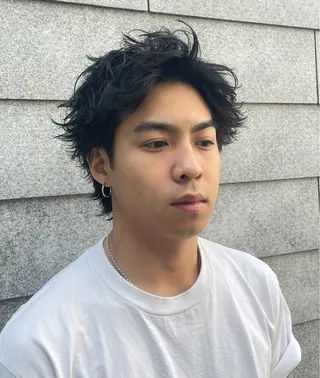 ショート パーマ メンズ 🔱メンズパーマ特化 🔱山下和輝のヘアスタイル