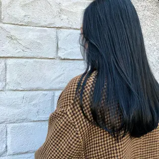 ロング カラー ヘアアレンジ 🌐👽フクイ キララ🌎💎のヘアスタイル