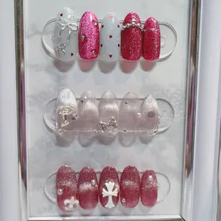 ネイル ネイル/耳つぼ 🖤RIKOのネイルデザイン