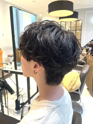 パーマ メンズ 川添 亜弥のヘアスタイル