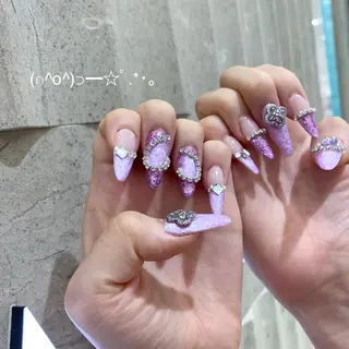 ネイル Ｌｉｎｏ’ｂ所属・Lino’b るなのネイルデザイン
