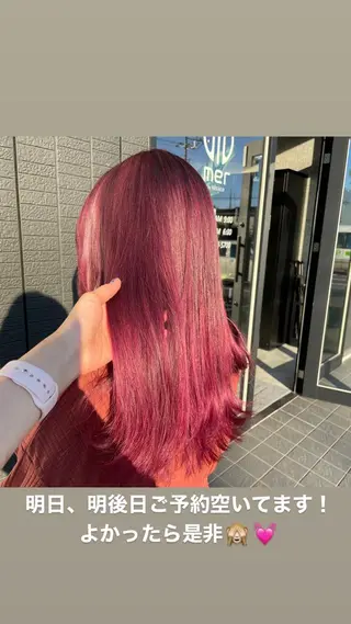 ロング 🫧艶髪/ブリーチ 🐳honami🫧のヘアスタイル