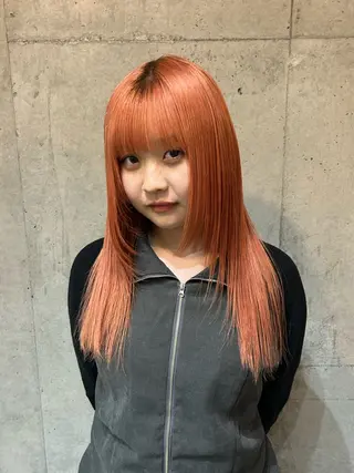 ロング カラー レイヤーカット/ルー ツカラー/EMIRIのヘアスタイル