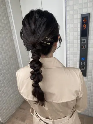 ヘアアレンジ ✨【公式】 juhl.横浜✨のヘアスタイル