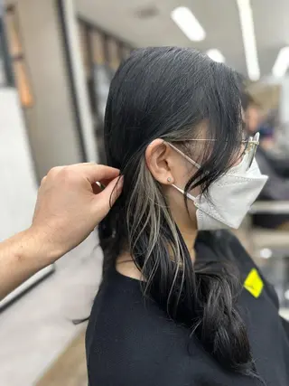 セミロング カラー 似合わせ小顔カット 🌟神谷 ヨシタカのヘアスタイル