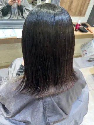 ミディアム ハイトーン／アレンジ 🩵NANAMIのヘアスタイル