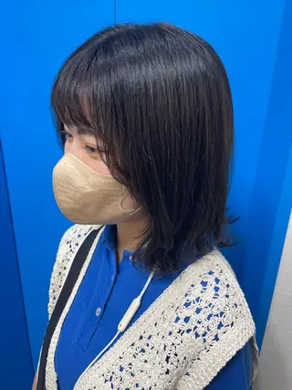 セミロング 2do☁️ ワタナベ アヤのヘアスタイル