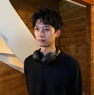 ショート パーマ 美容室soi所属・メンズ特化/石田 凱土のヘアスタイル