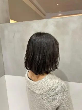 ミディアム ナチュラル/韓国💎 haruka 💎のヘアスタイル