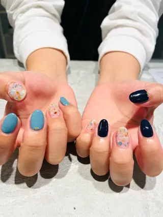 ネイル mamAsIenne所属・深沢 せいなのネイルデザイン