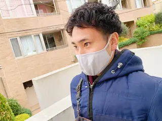 ショート パーマ メンズ タカハシ ハヤトのヘアスタイル