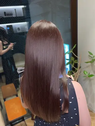 ロング backstage青山店所属・山中 あるのヘアスタイル