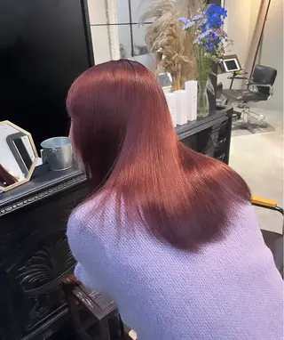 ロング ブリーチなしダブルカ ラー🩶manamiのヘアスタイル