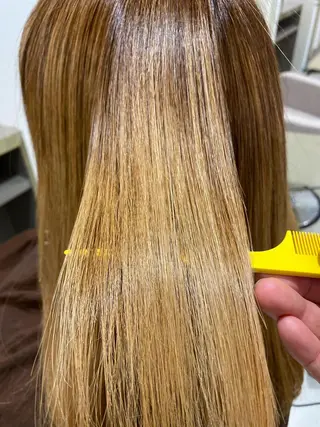 ロング 渡辺 亮/ 白髪ぼかし/髪質改善のヘアスタイル