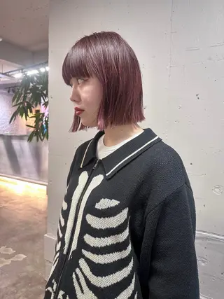 カラー ロングレイヤー ¥0🎀MEIのヘアスタイル