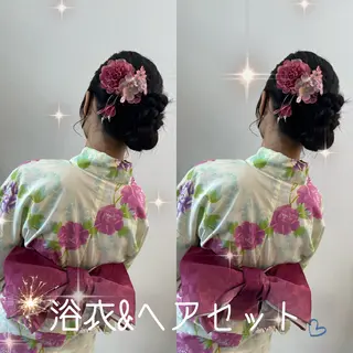 ロング カラー ヘアアレンジ lovis🧸ゆうあ 🧸/透明感カラーのヘアスタイル