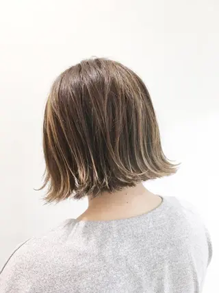 ショート カラー NYNY四條畷店 森 亮人のヘアスタイル