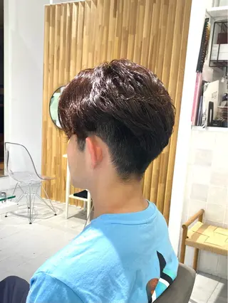 メンズ 🇰🇷韓国風カット 🇰🇷　鈴木海斗のヘアスタイル
