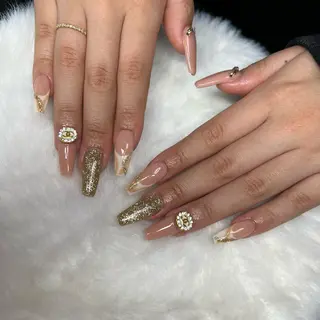 ロング ネイル nail salon azuのネイルデザイン
