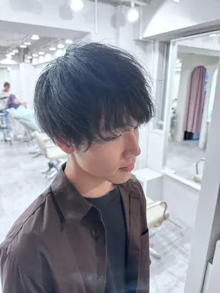 ショート ボブ、レイヤー、 ハイトーン、古淵のヘアスタイル