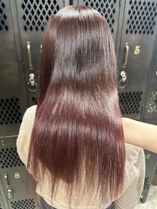 カラー 韓国ヘア/透明感 カラー/金子 愛優のヘアスタイル