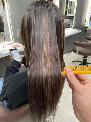 ロング カラー パーマ ショート×ブリーチ 🪞問屋町/yujiのヘアスタイル