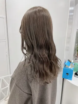 セミロング 💍大人デザイン /ハイトーン♡リクトのヘアスタイル