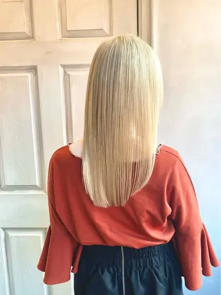 ロング 千 田のヘアスタイル