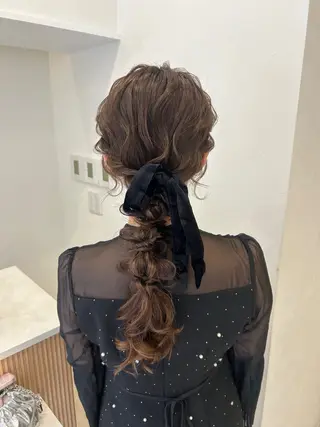 ロング Dityca rst所属・Hirakuni Manakaのヘアスタイル
