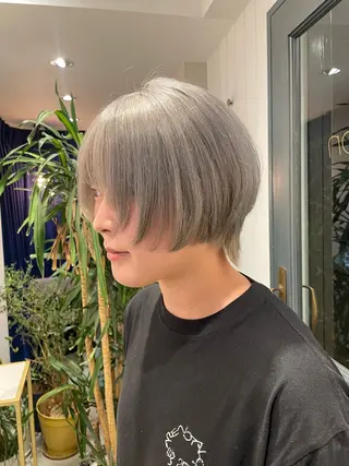 ショート 石川 優奈のヘアスタイル